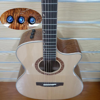 新型简单型高品质吉他拾音器均衡器适用于吉他