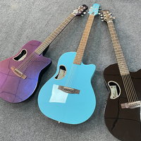 Smiger碳纤维吉他，时尚潮流，手感光滑，实心顶级电木吉他