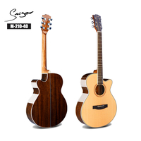 M-210-40 Smiger 吉他工厂 OEM 定制 Stika 云杉原声吉他 